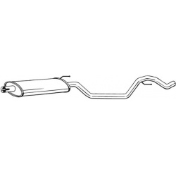 vidurinis duslintuvas
                                BOSAL                                                286-099, Nenurodyt