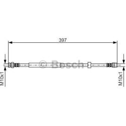 stabdžių žarnelė
                                BOSCH                                                1 987 476 714, BOSC