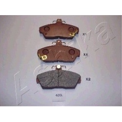 stabdžių trinkelių rinkinys, diskinis stabdys
ASHIKA