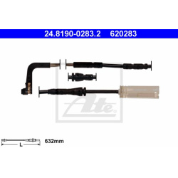 įspėjimo kontaktas, stabdžių trinkelių susidėvėjimas
                                ATE                              