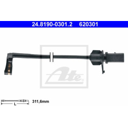 įspėjimo kontaktas, stabdžių trinkelių susidėvėjimas
                                ATE                              
