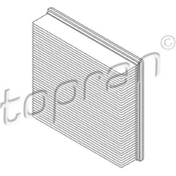 oro filtras
                                TOPRAN                                                205 214, Nenurodytas gamint