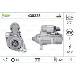 Starteris
                                VALEO                                                438225, VALEO, 438225, auto de
