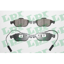 stabdžių trinkelių rinkinys, diskinis stabdys
LPR