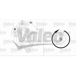 Starteris
                                VALEO                                                455748, VALEO, 455748, auto de