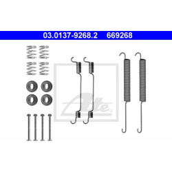priedų komplektas, stabdžių trinkelės
                                ATE                                                