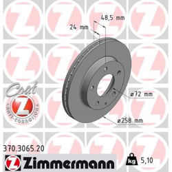 stabdžių diskas (1vnt) COAT Z
                                ZIMMERMANN                                                370