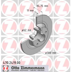 stabdžių diskas
                                ZIMMERMANN                                                470.2419.00, Nenu