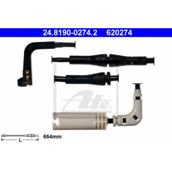 įspėjimo kontaktas, stabdžių trinkelių susidėvėjimas
                                ATE                              