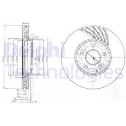 stabdžių diskas (1vnt)
DELPHI BG4029, Nenurodytas gamintojas