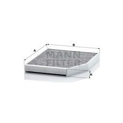 filtras, salono oras
                                MANN-FILTER                                CUK 29 007, MANN-FILTER, CUK2