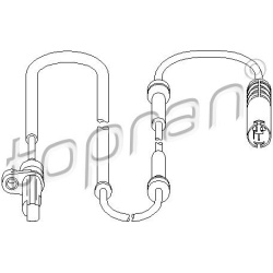 Daviklis ABS
                                TOPRAN                                                500 982, Nenurodytas gamin