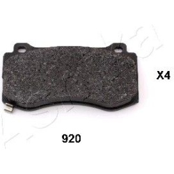 stabdžių trinkelių rinkinys, diskinis stabdys
ASHIKA