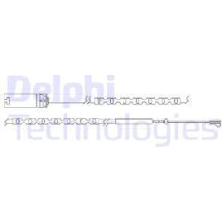 įspėjimo kontaktas, stabdžių trinkelių susidėvėjimas
                                DELPHI                           