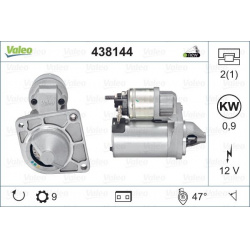 Starteris
                                VALEO                                                438144, VALEO, 438144, auto de