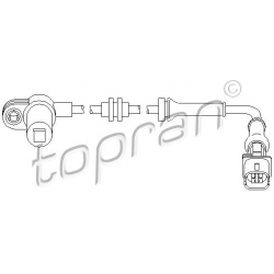Daviklis ABS
                                TOPRAN                                                207 450, Nenurodytas gamin