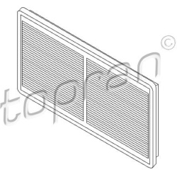 filtras, salono oras
                                TOPRAN                                                401 050, Nenurodyt