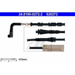 įspėjimo kontaktas, stabdžių trinkelių susidėvėjimas
                                ATE                              