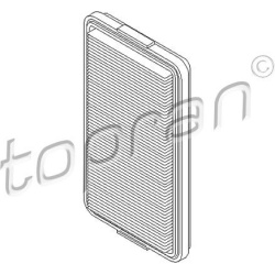 oro filtras
                                TOPRAN                                                500 229, Nenurodytas gamint