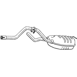 galinis duslintuvas
                                BOSAL                                279-597, Nenurodytas gamintojas, 279