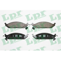 stabdžių trinkelių rinkinys, diskinis stabdys
                                LPR                                         