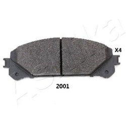 stabdžių trinkelių rinkinys, diskinis stabdys
ASHIKA