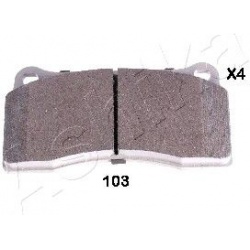 stabdžių trinkelių rinkinys, diskinis stabdys
ASHIKA