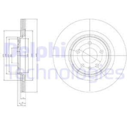 stabdžių diskas (1vnt)
                                DELPHI                                                BG4078, Nenuro