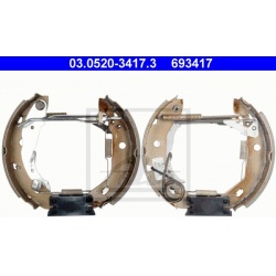 stabdžių trinkelių komplektas Original ATE TopKit
                                                03.0520-3417.3, ATE, 030