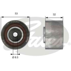 kreipiantysis skriemulys, paskirstymo diržas PowerGrip™
                                GATES                             
