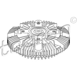sankaba, radiatoriaus ventiliatorius
                                TOPRAN                                109 606, Nenurodyt