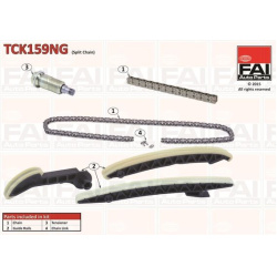 paskirstymo grandinės komplektas
                                FAI AutoParts                                              