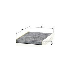 filtras, salono oras
                                MANN-FILTER                                                CUK 2532, MAN