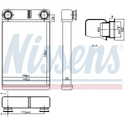šilumokaitis, salono šildymas
                                NISSENS                                                76515,