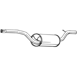 vidurinis duslintuvas
                                BOSAL                                                280-257, Nenurodyt
