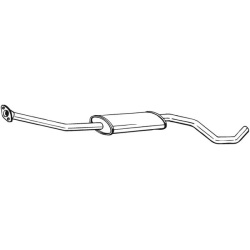 Vidurinis duslintuvas
BOSAL 284-925, Nenurodyt