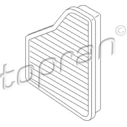 filtras, salono oras
                                TOPRAN                                                400 213, Nenurodyt