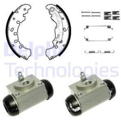 stabdžių trinkelių komplektas
                                DELPHI                                                KP1119