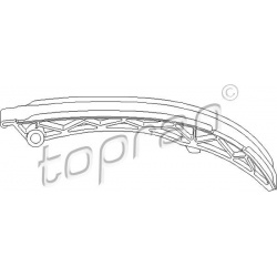 įtempiklio kreiptuvas, pavaros grandinė
                                TOPRAN                                             