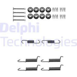 priedų komplektas, stabdžių trinkelės
                                DELPHI                                             