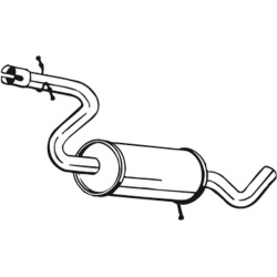 vidurinis duslintuvas
                                BOSAL                                233-181, Nenurodytas gamintojas, 2