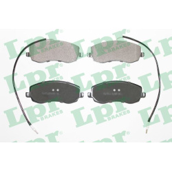 stabdžių trinkelių rinkinys, diskinis stabdys
LPR