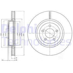 stabdžių diskas (1vnt)
DELPHI BG9050, Nenuro