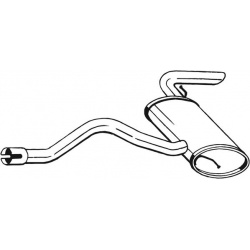 galinis duslintuvas
                                BOSAL                                                175-431, Nenurodytas