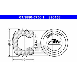dangtelis / dangtis
                                ATE                                                03.3590-0700.1, ATE, 0