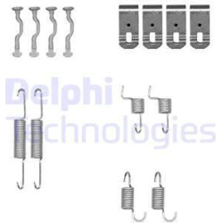 priedų komplektas, stabdžių trinkelės
                                DELPHI                                             