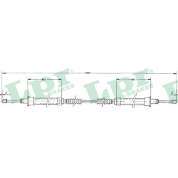 trosas, stovėjimo stabdys
                                LPR                                                C0523B, Nenurod