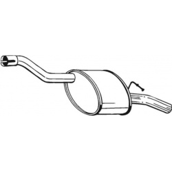 galinis duslintuvas
                                BOSAL                                                154-325, Nenurodytas