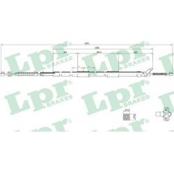 trosas, stovėjimo stabdys
                                LPR                                                C0861B, Nenurod