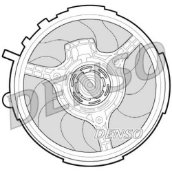 ventiliatorius, radiatoriaus
                                DENSO                                                DER09061, D